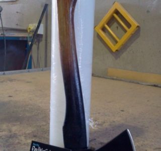Axe head - blast and coat (no e-prime)
