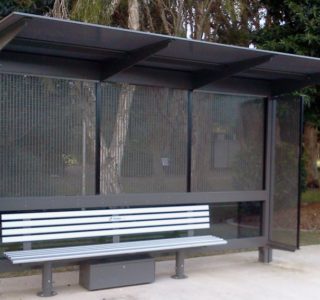 Safety & security screens in shelter