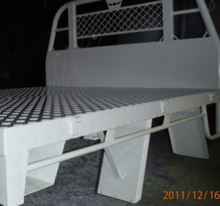 Ute custom tray - prep and coat