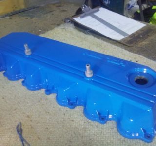 Vehicle rocker cover cusotm coat