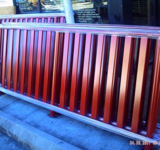 Verandah custom rails for pick up