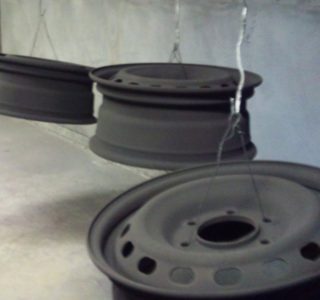 Wheel rims - prep for coating